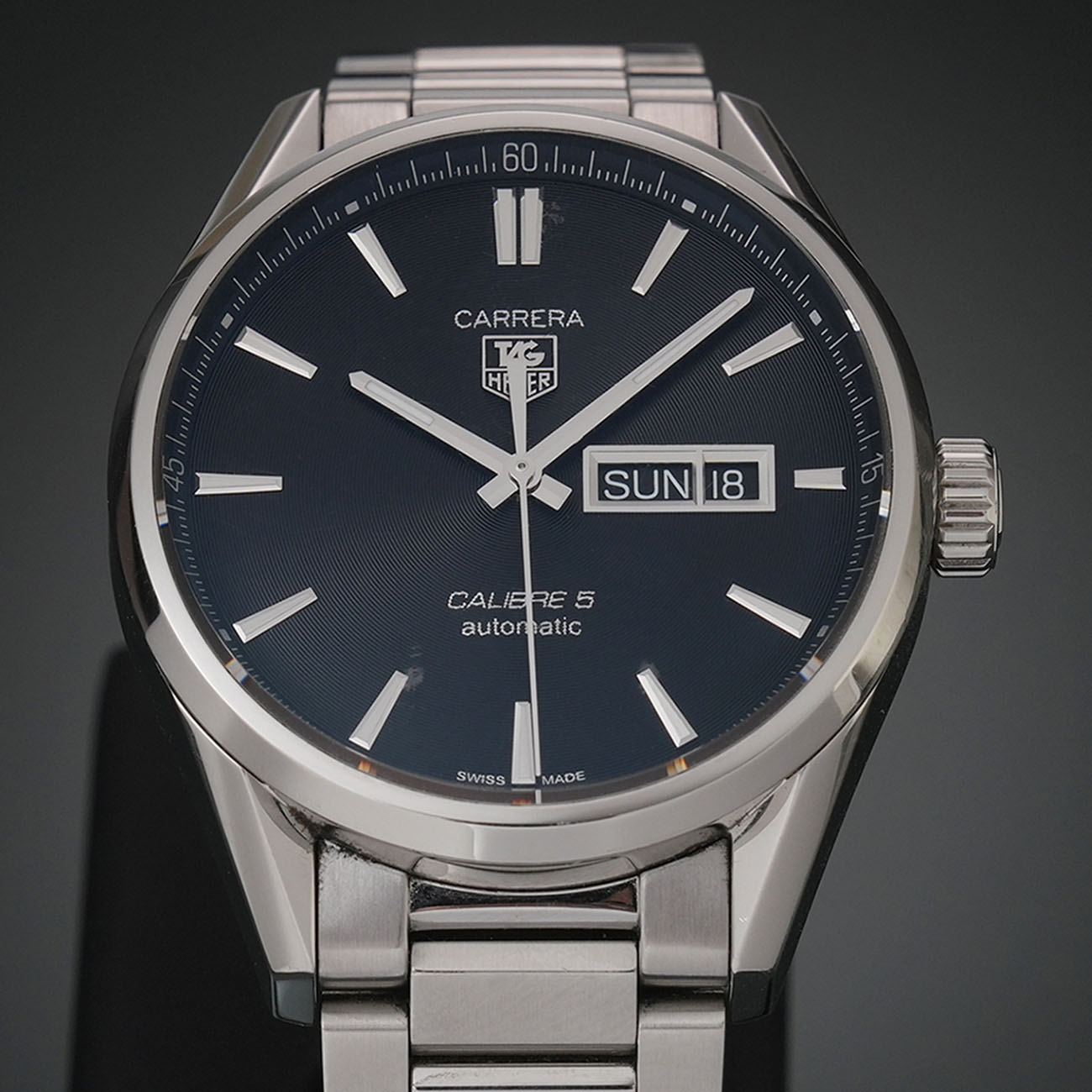 TAG HEUER(USED)태그호이어 WAR201A 까레라 데이데이트